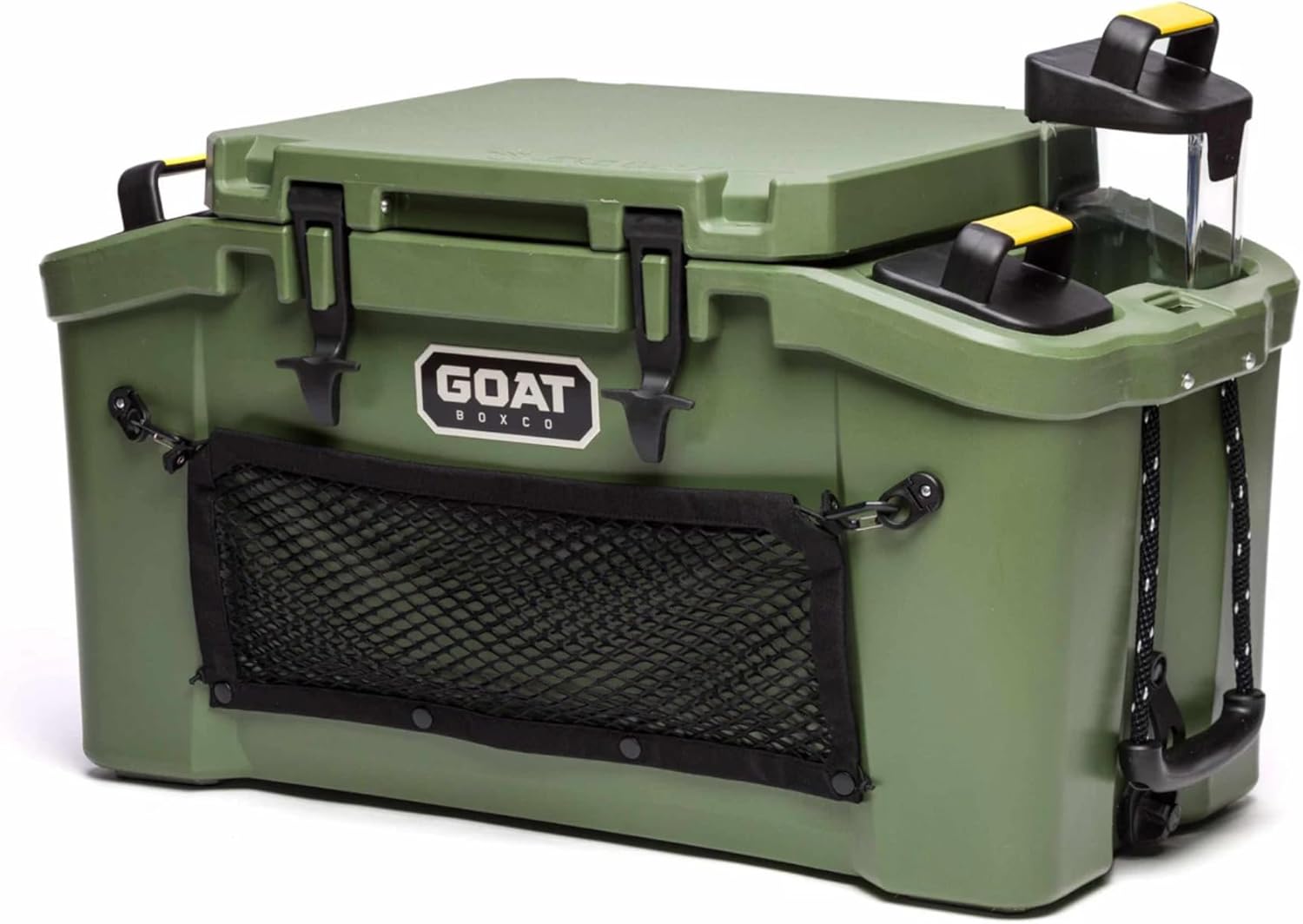 GOAT BOXCO HUB 50 System - Camping Cooler for Men & Women - Perfect for Hunting Essentials, Fishing Gear & Survival Gear - Small Cooler Picnic Basket for Road Trips & Hiking