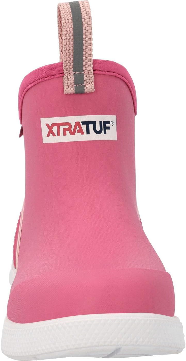 XTRATUF Little Kids Ankle Deck Boot Sport - Size 7, Hot Pink