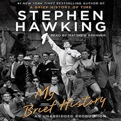 My Brief History Audiolibro Por Stephen Hawking arte de portada