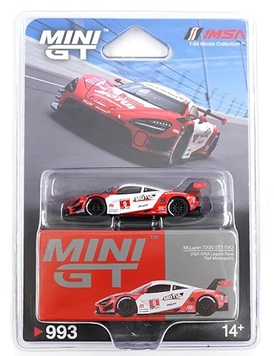Diecast Model Car Compatible with Mini GT 1:64 McLaren 720S