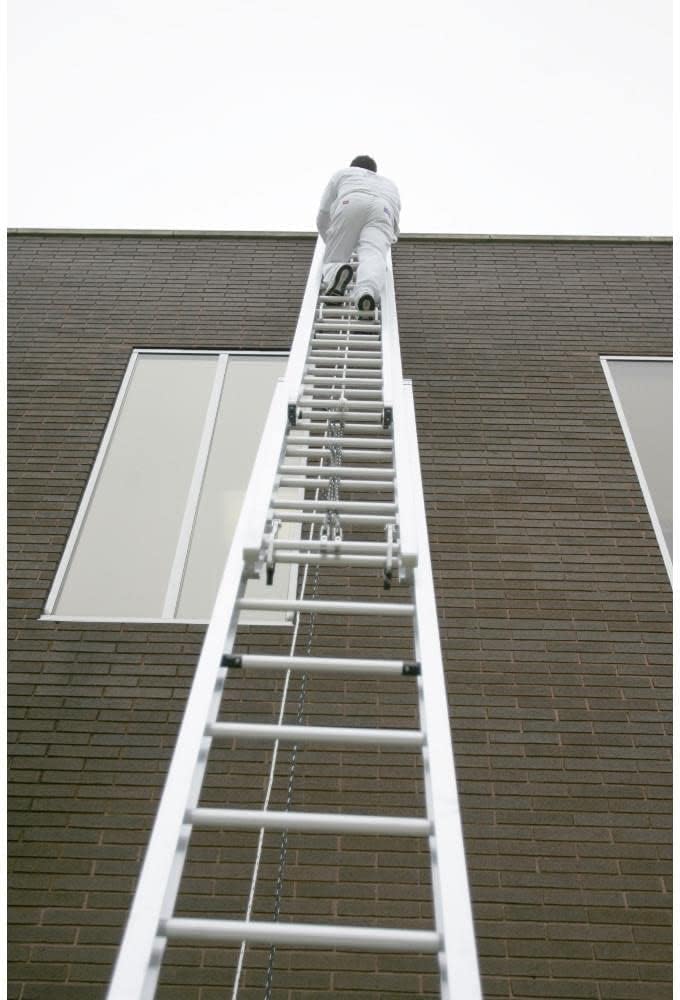 Werner 560-3 250-Pound Duty Rating 3-Section Aluminum Round Rung Extension Ladder, 60-Foot