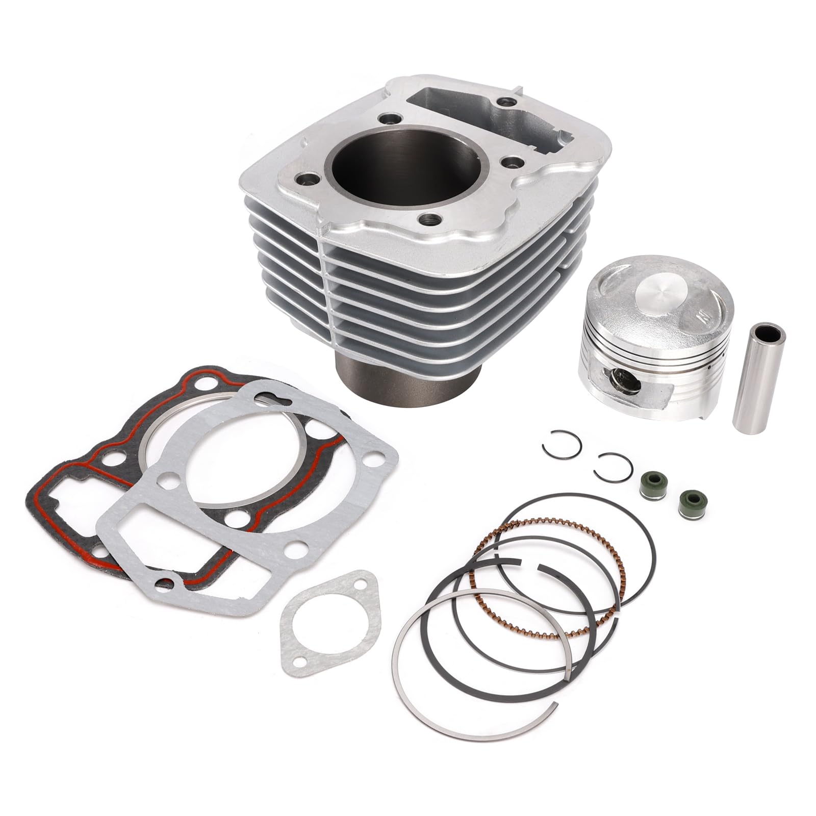 Topteng 63mm Cylinder Piston Gaskets Top End Kit passend für Honda xl200r xl185 xr200r 84-02