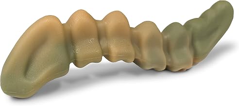Nylabone Gator Tail Alternative Power Chew Toy for Dogs, Dog Toys for Aggressive Chewers, Chicken Flavor, Large - Up to 50 lbs, 1 Count