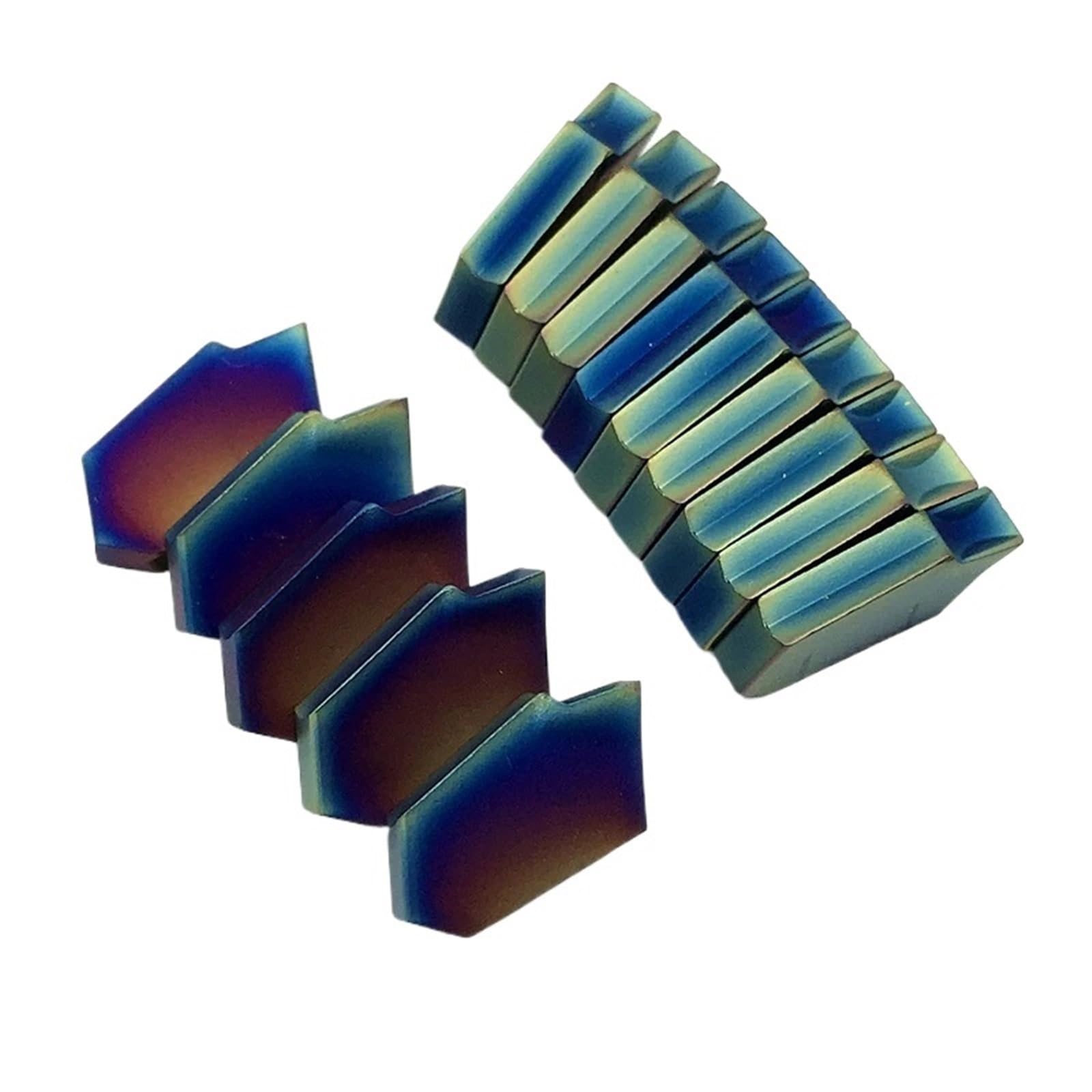 Inserts en carbure SP200 anti-usure pour un rainurage précis de l'acier