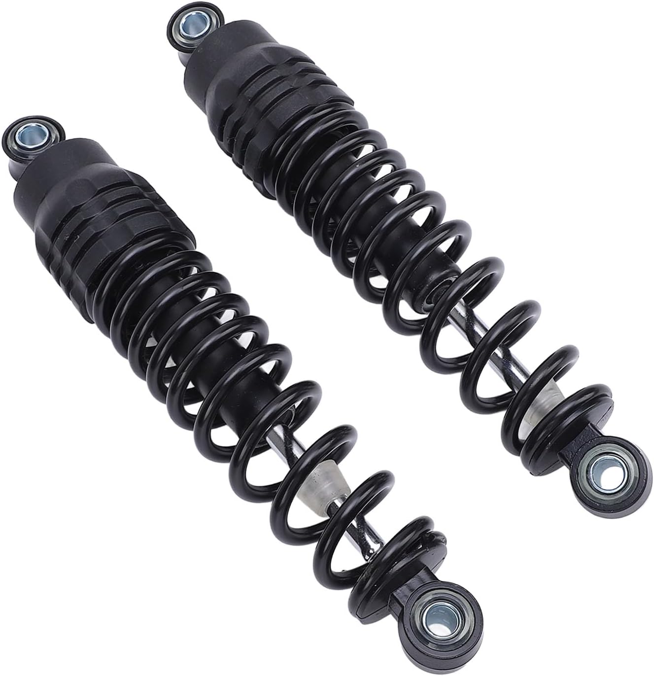 Eujgoov 265 Mm Shock Absorber Suspension Spring Assembly, Durable Metal, Suitable for 90ccm Dirt Bike Go Kart, Increased Stability