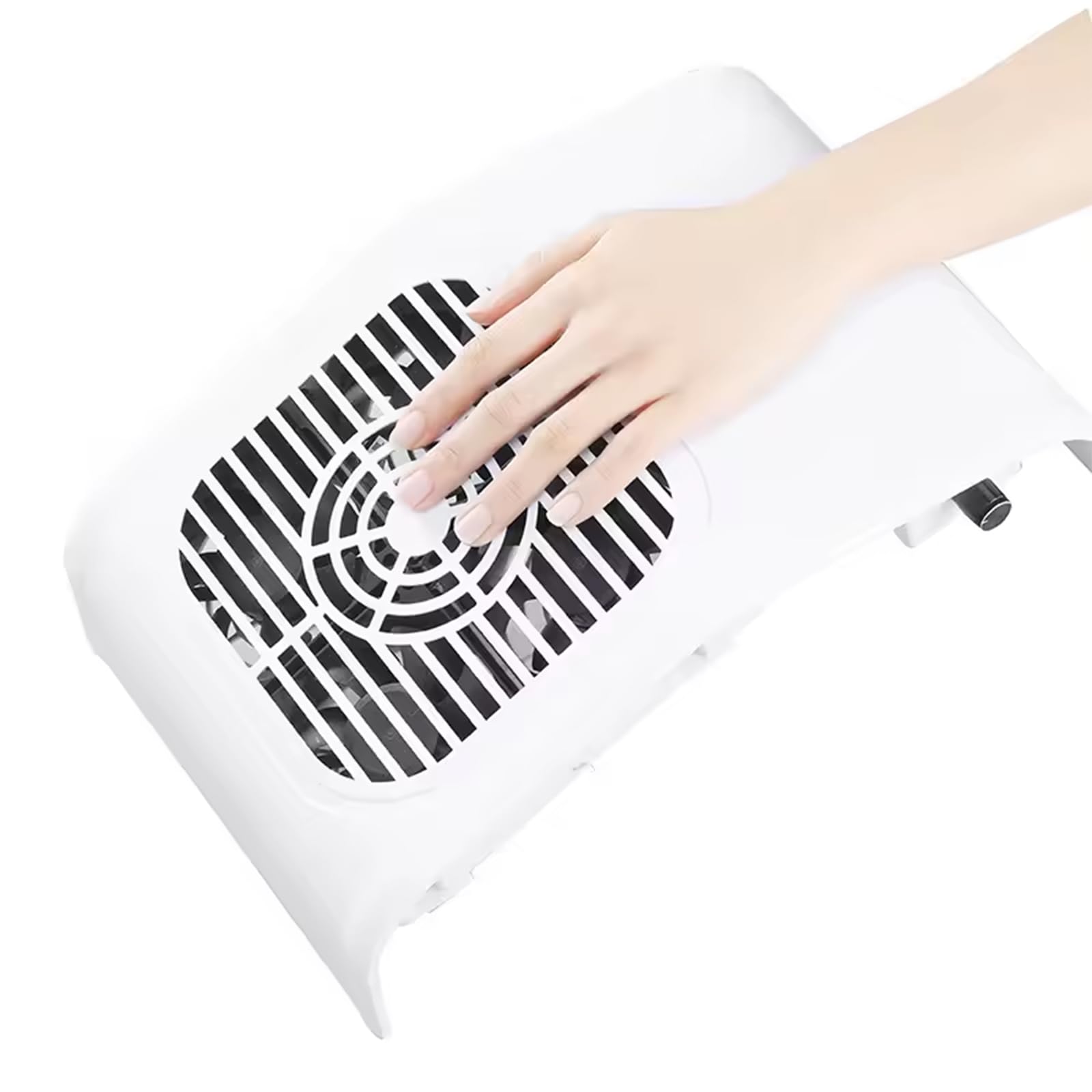 Voltix Aspiratore Unghie Professionale 80W con 4 Ventole e Velocità Regolabile, Aspirapolvere per Unghie Manicure e Pedicure, Macchina Aspiratore Potente e Silenziosa per Salone e Uso Domestico