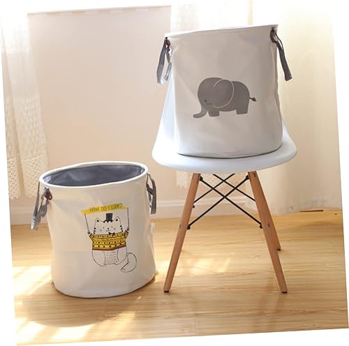 Miniatura 6 de balacoo Niños para almacenamiento de elefantes cesta de baño ropa de juguete cestas plegables para habitación organización sucia