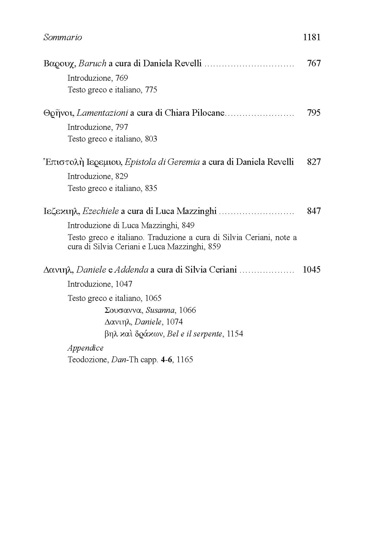 La Bibbia dei Settanta. Profeti (Vol. 4)