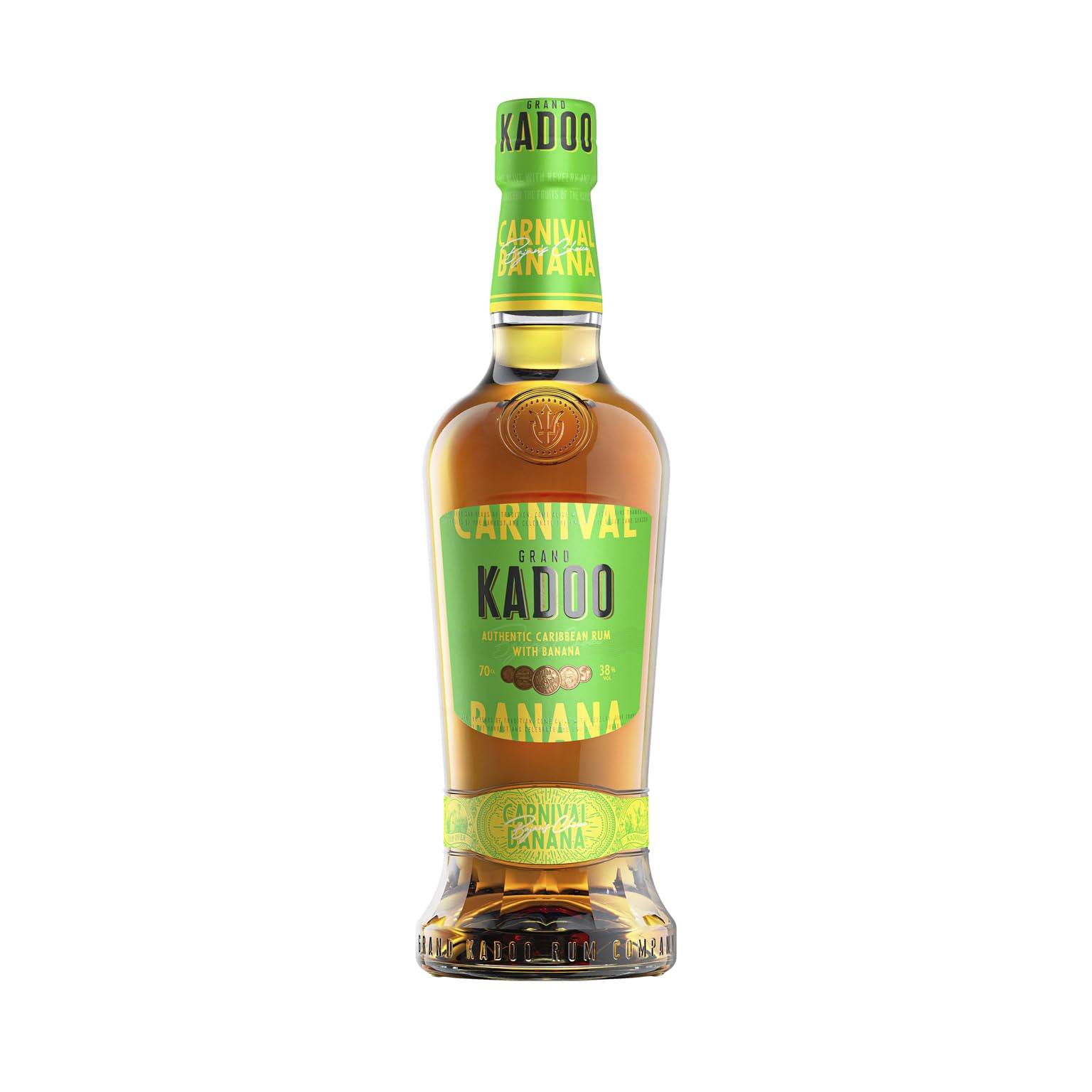 Kadoo Carnival Caribbean Banana Rum | 70cl | 38% vol