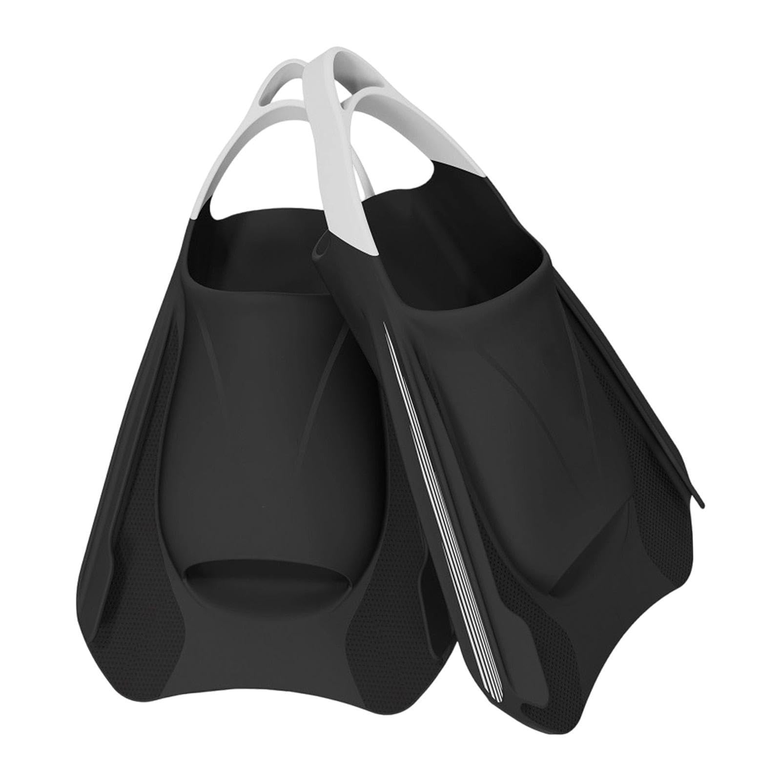 Baoblaze 2X Pinne da Allenamento per Il Nuoto Pinne Corte da Nuoto Professionali da per Immersioni subacquee Viaggi Estate Spiaggia Principianti