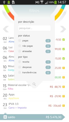 Money Care - Despesas pessoais