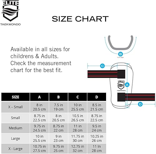 Miniatura 3 de ELITE - Protector de antebrazo de Taekwondo para niños y adultos (protector TKD)