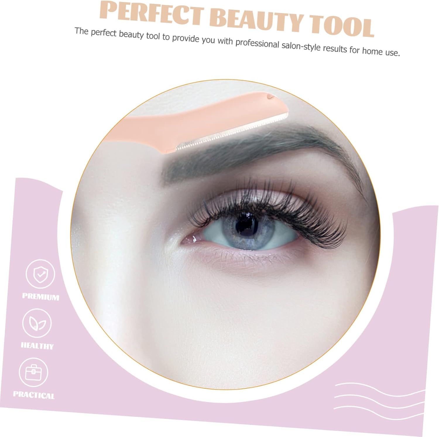 12pcs Multi-Function Eyebrow for Women Safe Trimmers for Eyebrows and Facial Hair Includes Colors Dreamy Grooming Tool for Home Use