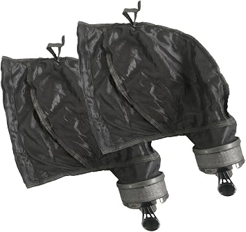 Black 280 All Purpose Bag K17 with Velcro Closure Replacement for Zodiac Polaris 280 Pool Cleaner Black Max F5B Bag K17 2Pack