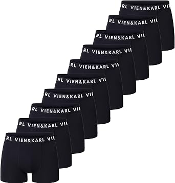 Erkek Premium Penye Pamuklu Likral  Boxer - 10lu Set