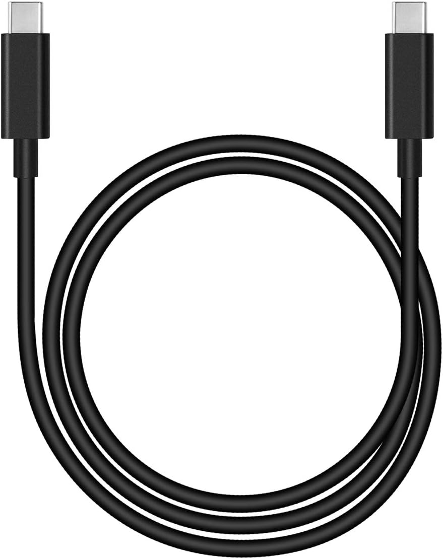 Full-Featured USB-C to USB-C Cable Support USB3.1 GEN2 DP Signal for Graphic Drawing Tablet with Screen Kamvas 12/13(Gen3)/16(Gen3)/16(2021)/22/24/22 Plus/24 Plus, 3.2ft