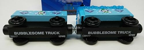 Miniatura 4 de Thomas Wooden Thomas and Friends - Tren de madera - Bubblesome Trucks Logan paquete de accesorios