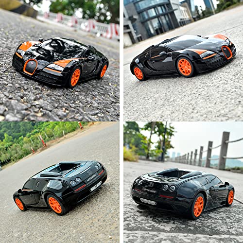 Image of BEZGAR 1:24 Bugatti Remote Control Car Licensed Bugatti Grand Sport Vitesse