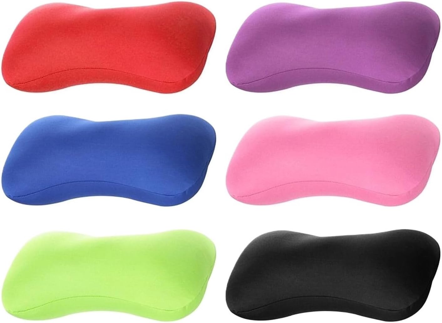 Microbead Bolster Tube Pillow Foam Particle Bone Pillow Head Rest Home Sleep Neck Support Travel Micro Fit for Microbead Cushion(A1)