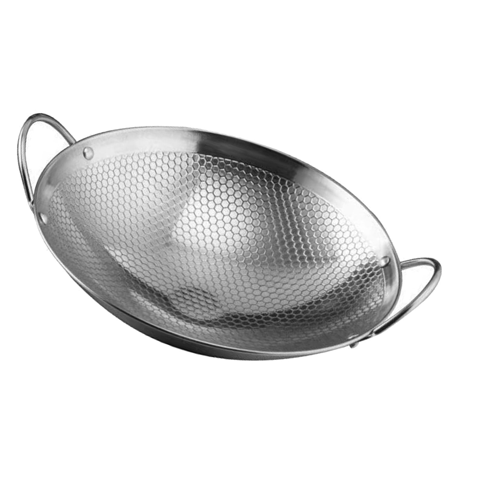Kalttoy Professional Stainless Steel Nonstick Skillets with Honeys Comb Texture Nonstick Frying Pan for Pastas Steak and Ramen Cooking Skillets