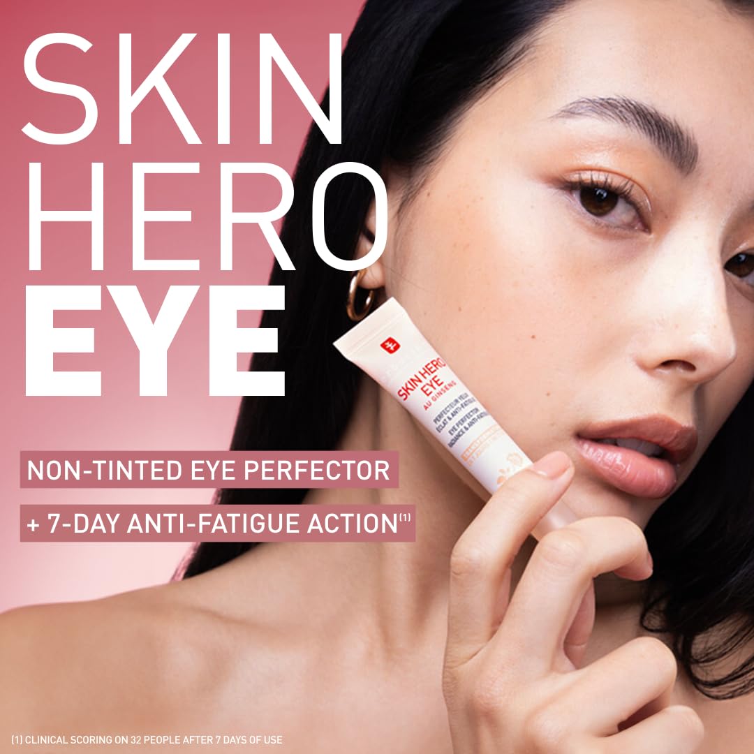 Erborian, Skin Hero Eye, Non-Tinted Eye Perfector + 7-Day Anti-Fatigue Dark Circle Revitalizing Treatment - Image 2