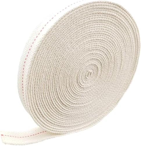 Lámpara de aceite plana de algodón de 34 pulgadas o lámpara de huracán, mechas de lámpara de aceite para lámparas de aceite, farol de huracán,