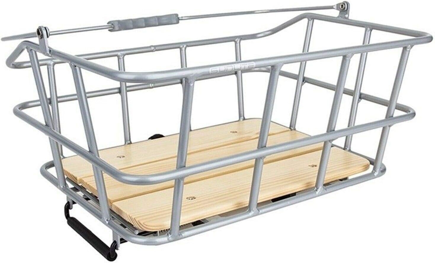 Sunlite Woody QR Rack Top Basket, 11.8 x 15.7 x 7, Silver