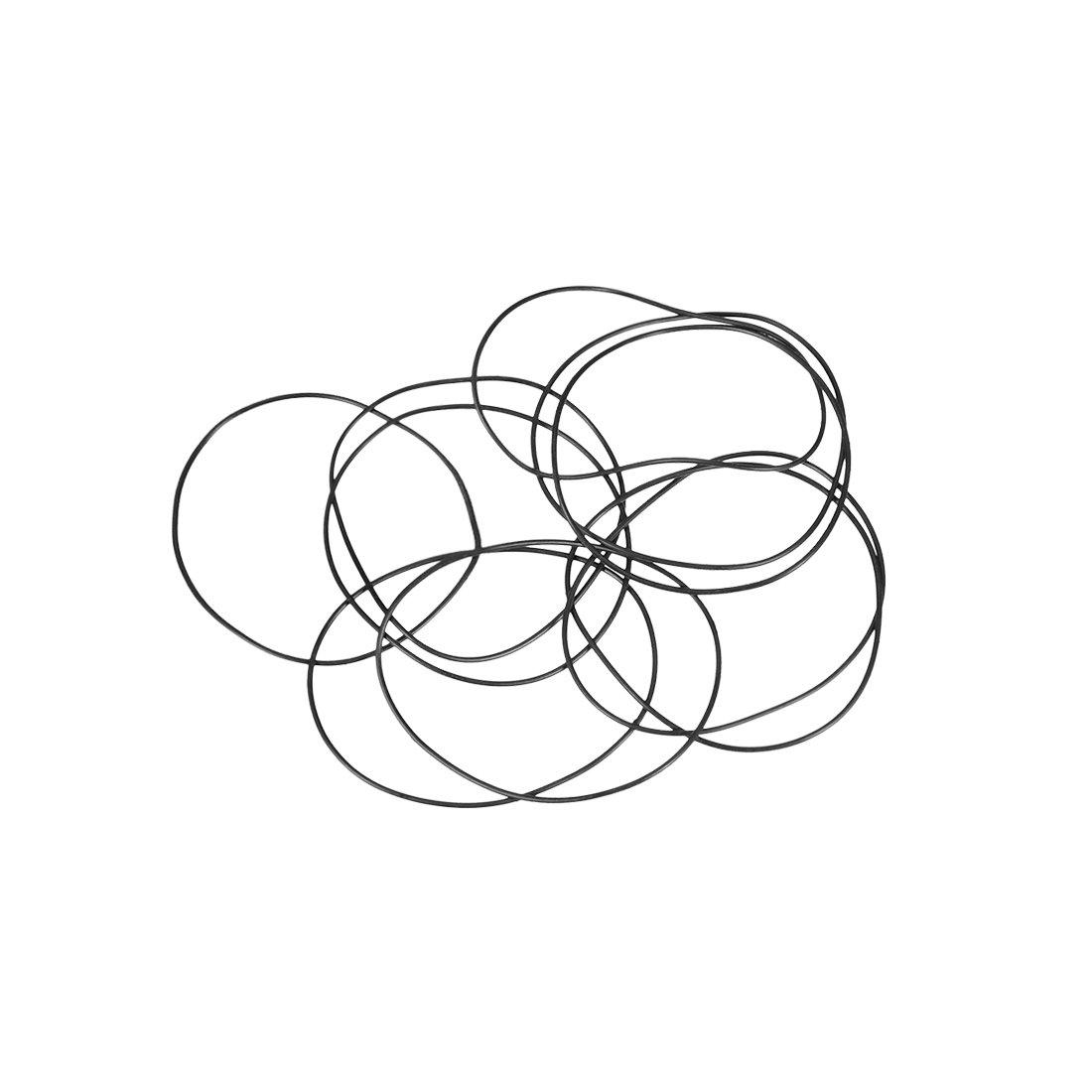 Uxcell Nitrile Rubber O Rings 50mm Od 48mm Id 1mm Desertcart INDIA