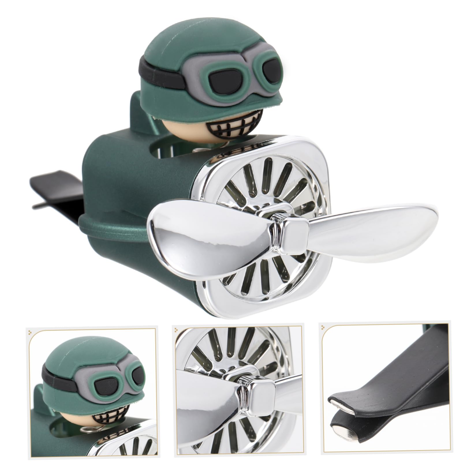 SOLUSTRE 2pezzi Decorazione Per Auto Con Clip Ventilazione Diffusore Cartoon Elegante Per Interni Auto Aromi Inclusi Facile Da Installare Per Amici e Famiglia