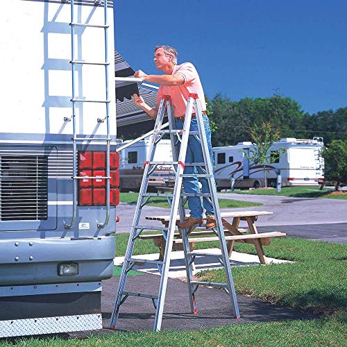 GP Logistics SLDD7 7' Compact Folding Ladder