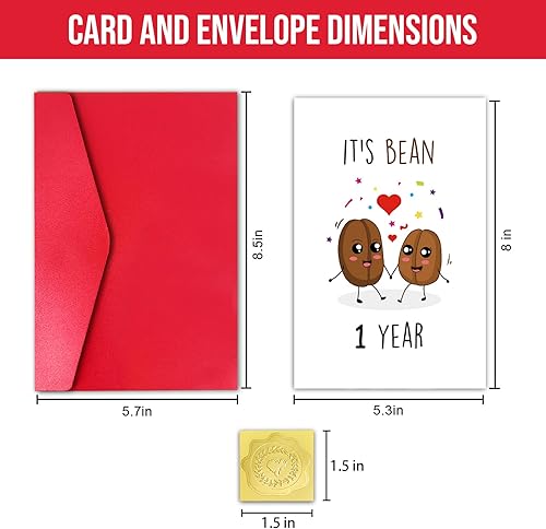 Miniatura 8 de GYYsweetus Tarjeta de feliz cumpleaños para novio, divertido regalo de cumpleaños para un novio increíble de parte de su novia (risa de nuestros