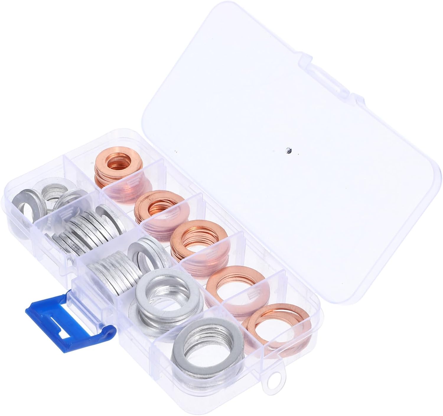 Gatuida Engine Oil Drain Washer Set Leakproof Gaskets for Pan Drain Plugs and Assortment for Optimal Engine Performance Kit