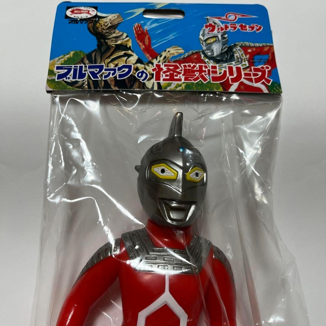 当時物　ウルトラセブン　特大サイズ　ブルマーク　円谷プロ ブルマァク ウルトラセブン 特大 サイズ 当時物 ソフビ 円谷プロ 現状