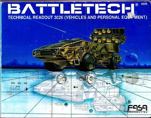 Cover of Technical Readout 3026 (Vehicles and Personal Equipment)