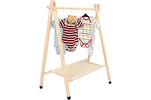 Queekay Kids Clothing Rack: Organize Baby Clothes, Pets Dolls & More