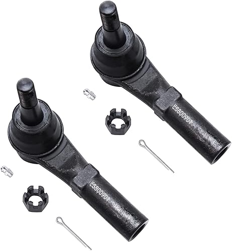 Miniatura 106 de Detroit Axle - Kit de brazos de control de extremo delantero RWD para Dodge Ram 03-06 2500 3500, 2 brazos de control superior con rótula 2 varillas