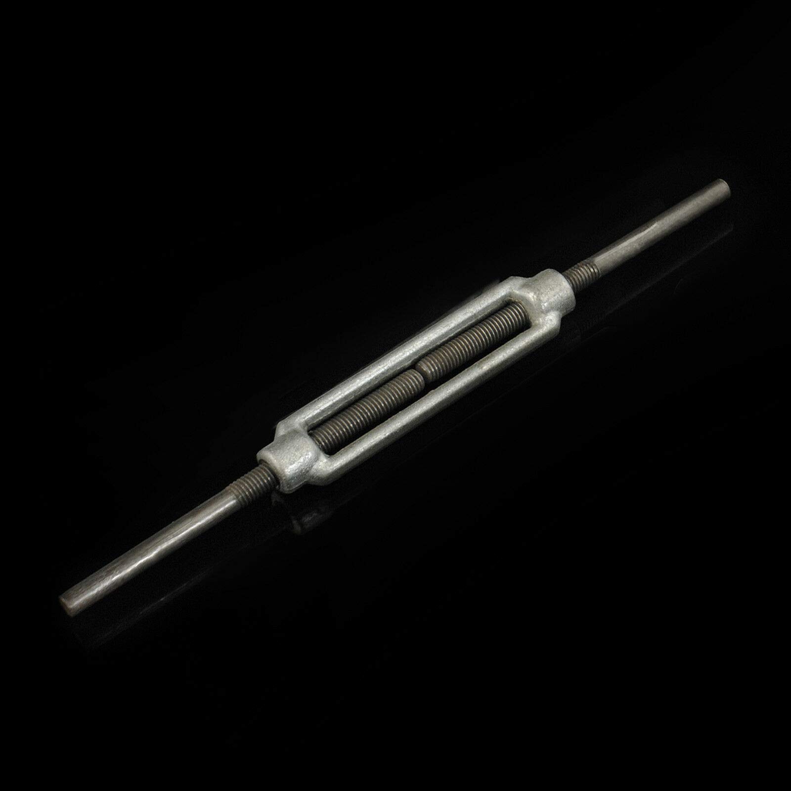 5 piezas tensores M20 Simple, acero C15, galvanizado, tensor de cable para cable de acero, tensor de cable de acero, tensor de alambre, accesorios para cuerda de cuerda