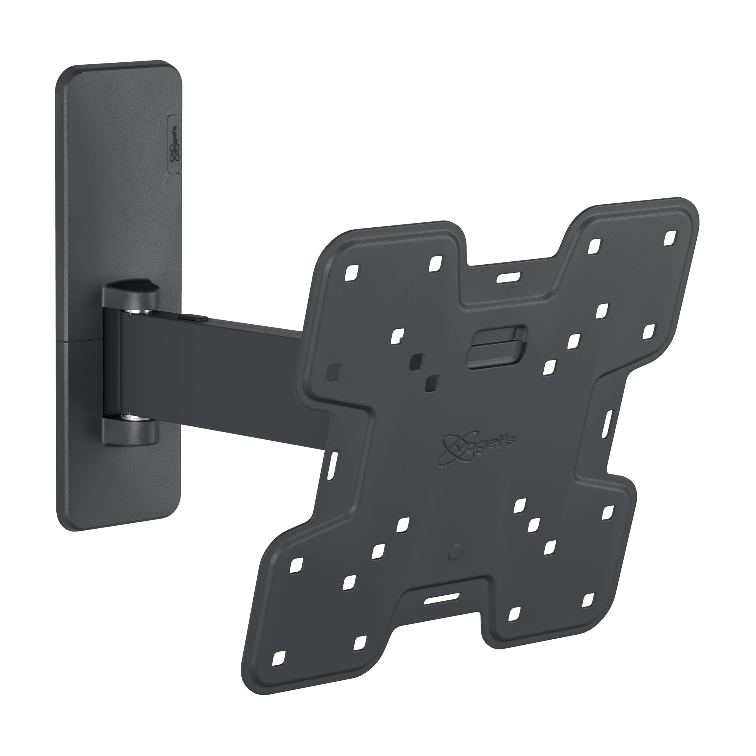 Vogel’s TVM 1225 Supporto TV girevole per televisori da 19-43 pollici, Max. 15 kg, Orientabile fino a 120°, Staffa da parete per TV full-motion max. VESA 200x200