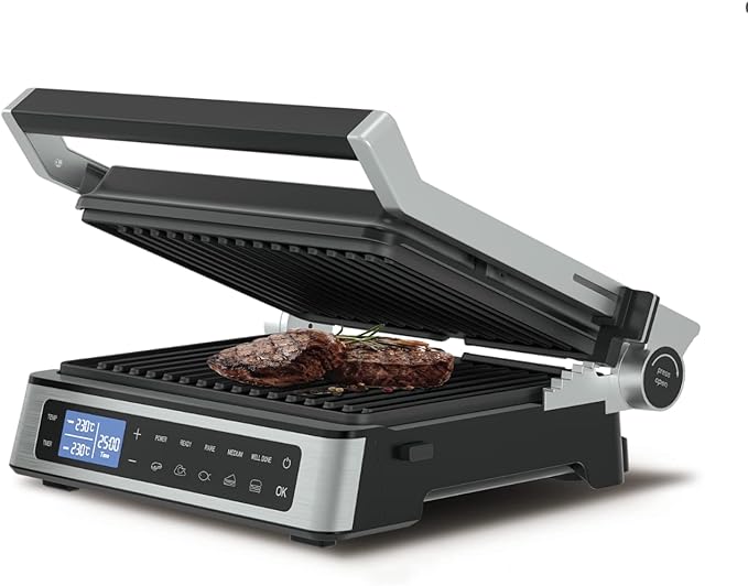 Grill Master Pro Panini Press Grill, Electric Grill, Electric Griddle