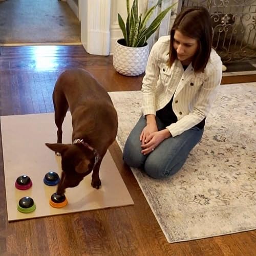 Miniatura 4 de Hunger for Words Set de Inicio de Botones Parlantes - Botones Grabables para Enseñar a Tu Perro a Comunicarse, Juegos de Entrenamiento para Perros