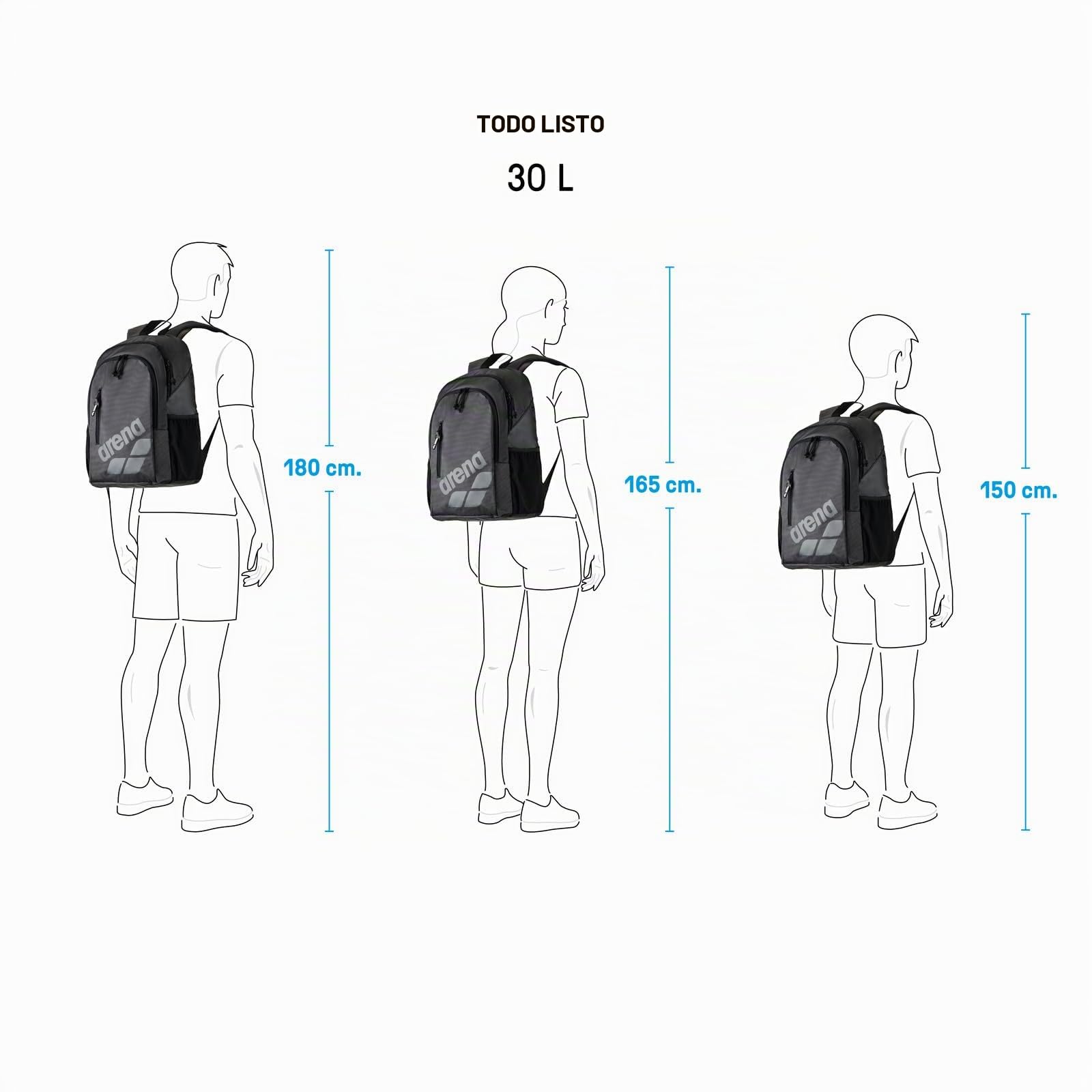 Arena All Set 30L Backpack One Size