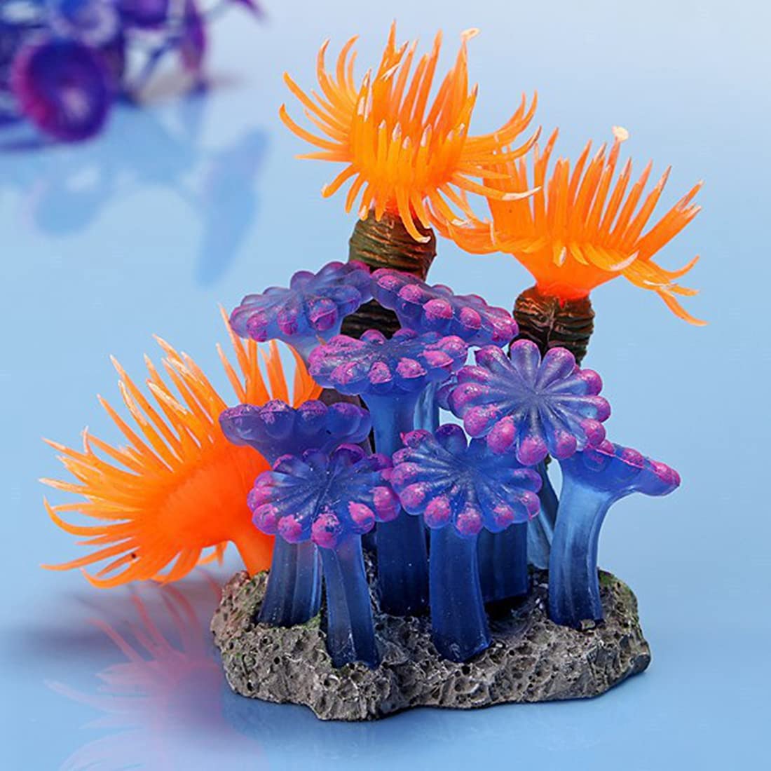 Coral Reef Decoration Artificial Ornament Aquarium Decorations Ocean | UK