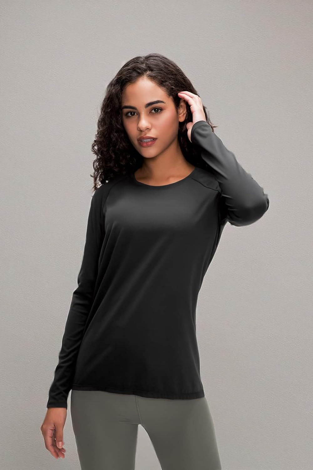 Boyzn Women's 3 Pack Short/Long Sleeve Workout Running Shirts, UPF 50+ Sun Protection Shirts, Athletic Exercise Gym T-Shirts 9 61pFb9v0wAL. AC SL1500