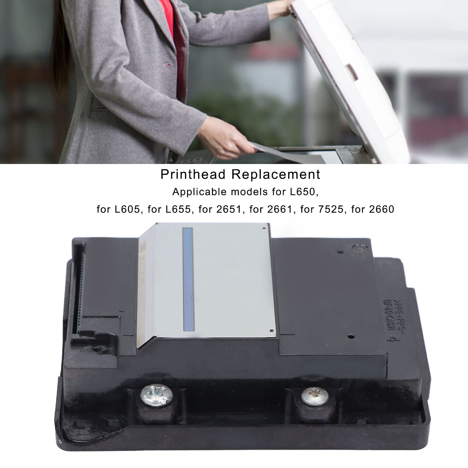 Per Epson L650 L605 L655 2651 2661 7525 Testina di Stampa ABS Pirnthead Sostituzione Regalo di San Valentino