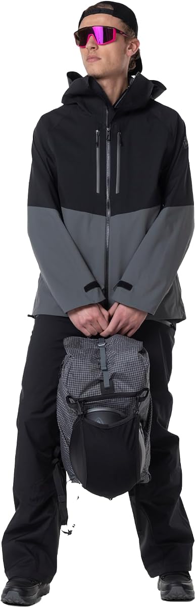 Chaqueta Evader - Chaqueta de esquí impermeable - Chaqueta de nieve Shell de 3 capas para hombre