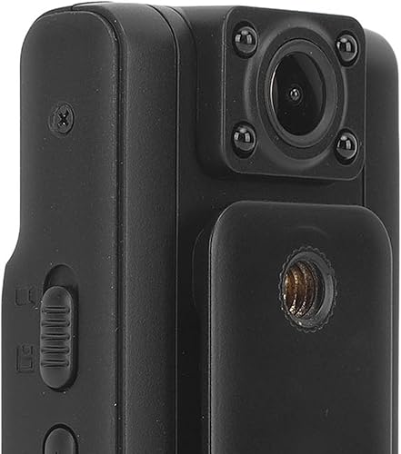 Miniatura 7 de Videocámara gastada del cuerpo, cámara desgastada del cuerpo del bolsillo Conexión WiFi de la aleación de aluminio ABS noche para la oficina