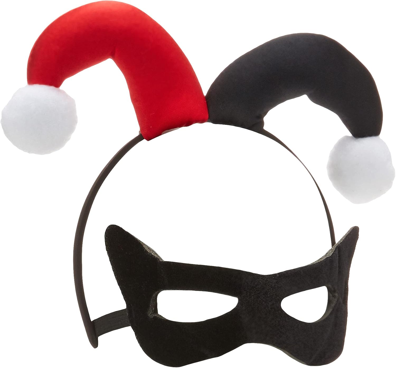 Rubie's Women's DC Comics Harley Quinn Eye Mask and Headpiece