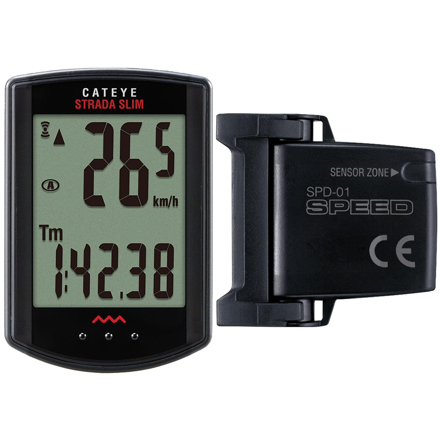 CATEYE - Cateye Strada Digital Wireless ケイデンス/心拍 Amazon.com : CATEYE Strada Universal Wireless Bike Computer