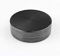 Vista 2 de Spice Grinder Crasher - Molinillo de especias de tamaño portátil de 3 pulgadas con tapa magnética, color negro