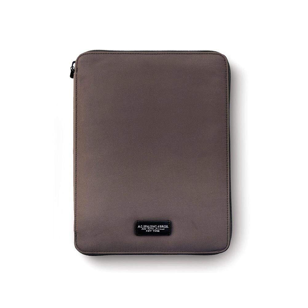 Spalding & Bros Porta Blocco A4 en cuir marron pour vos documents